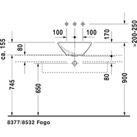 Duravit Bacino 42x42 (0325420000) Image #6