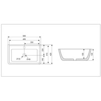 Abber Rechteck AC2203MB (черный матовый) Image #5