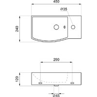 Lavinia Boho Bathroom Sink Slim 33311033 Image #6