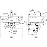 Grohe Bau 39471000 (со смесителем) Image #3