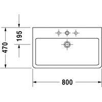 Duravit Vero 80x47 [0454800000] Image #2