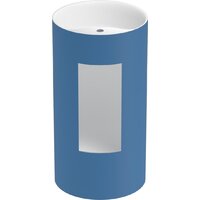 Wellsee Chalice Perfection 230629000 (отдельностоящий, с отверстием под смеситель, цвет матовый темно-синий/глянцевый белый) Image #3