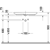 Duravit PuraVida 69.5x41.5 (0370700000) Image #3