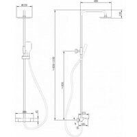 Abber Thermostat AF8516 (хром) Image #3