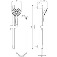 Ideal Standard Evo Jet Diamond XL3 B1762AA Image #2