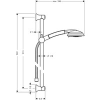 Hansgrohe Raindance Classic 100 3jet 27841000 (хром) Image #2