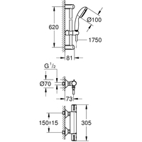 Grohe Grohtherm 800 [34565000] Image #4