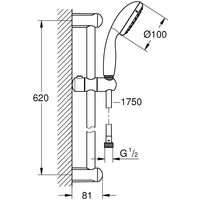 Grohe New Tempesta 100 27598001 Image #2