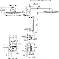 Grohe Grohtherm SmartControl 34705000 Image #2