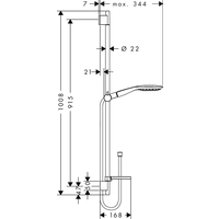 Hansgrohe Raindance Select E 150 3jet [27857400] Image #2