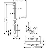 Hansgrohe Ecostat Select Combi 27039000 (хром) Image #16