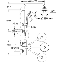 Grohe Euphoria System 180 (27296 001) Image #2