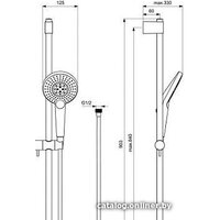 Ideal Standard Evo Jet Diamond XL3 B1763AA Image #2