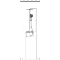 Hansgrohe Raindance Select 300 Showerpipe (27114000) Image #2