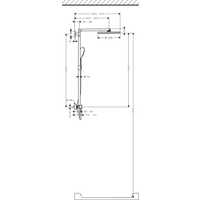 Hansgrohe Raindance Select 300 Showerpipe (27114000) Image #3