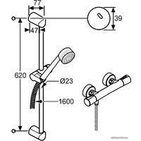 Kludi Shower Duo 6057605-00 Image #2