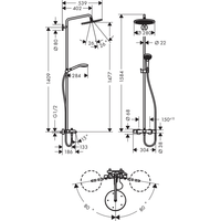 Hansgrohe Croma Select 280 Air 1jet 26792000 Image #15