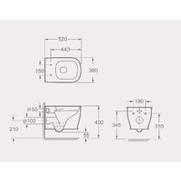 Maxonor Pure Life Reina PL-TOW-R04-18 Image #4