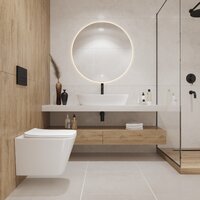 Lauter Square 214903 + GROHE Rapid SL 38772001 (прямоугольная, хром) Image #12