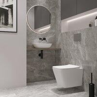 Lauter Square 214903 + GROHE Rapid SL 38772001 (прямоугольная, хром) Image #19