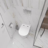 Lauter Longer 2110822 + GROHE Rapid SL 38772001 с кнопкой (прямоугольная, хром) Image #21