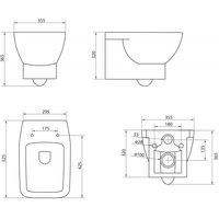 BelBagno Lago BB128CH (без сиденья) Image #3