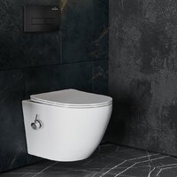 Roxen Antares Bidet в комплекте с инсталляцией StounFix Dual Fresh 6 в 1 958156 (кнопка: черный матовый) Image #9