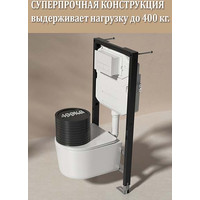 Roxen Simple Compact в комплекте с инсталляцией StounFix Dual Fresh 6 в 1 943570 (кнопка: хром матовый) Image #22