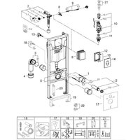 Saniteco KW-99046 + GROHE Rapid SL 38721001 Image #32