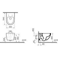 Vitra 7748B083-0101 (без сиденья) Image #3