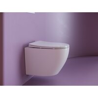Ceramica Nova Uno Rimless CN11001 (белый, с крепежом и сиденьем) Image #3