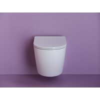 Ceramica Nova Uno Rimless CN11001 (белый, с крепежом и сиденьем) Image #4