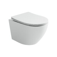 Ceramica Nova Uno Rimless CN11001 (белый, с крепежом и сиденьем)
