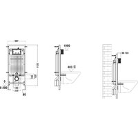 Saniteco KW-99046 в комплекте с инсталляцией + Marberg 507 SE GL-WT + Marberg 507 Image #26