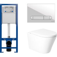 Saniteco KW-9005W в комплекте с инсталляцией + 64109 + S-IN-MZ-VECTOR Image #2