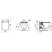 Ideal Standard Tesi AquaBlade T007901 (без сиденья) Image #3