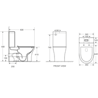 WeltWasser Telbach 001 GL-WT (белый глянец) Image #2