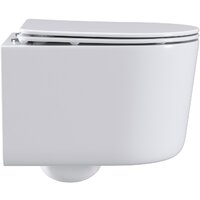Roxen Simple compact в комплекте с инсталляцией StounFix Dual Fresh 6 в 1 968480 (кнопка: брашированное золото) Image #4