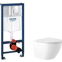 Saniteco KW-9003W Rimles + GROHE Rapid SL 38721001 Image #1