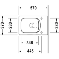 Duravit Vero Air Rimless 2525090000 (без сиденья) Image #2