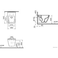 Vitra Integra Square 7082B003-0075 (без сиденья) Image #7