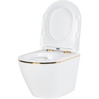 Roxen Antares Gold в комплекте с инсталляцией StounFix Dual Fresh 6 в 1 968460 (кнопка: брашированное золото) Image #7
