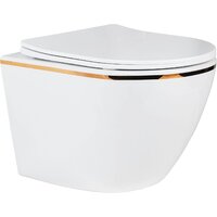 Roxen Antares Gold в комплекте с инсталляцией StounFix Dual Fresh 6 в 1 968460 (кнопка: брашированное золото) Image #5