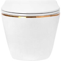 Roxen Antares Gold в комплекте с инсталляцией StounFix Dual Fresh 6 в 1 968460 (кнопка: брашированное золото) Image #4