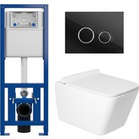 Saniteco KW-9004W в комплекте с инсталляцией + 64117 + S-IN-MZ-LINK_PRO Image #1