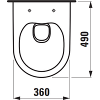 Laufen Pro [820965] (без сиденья) Image #3