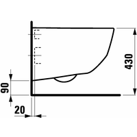 Laufen Pro 8209560000001 (без сиденья) Image #3