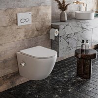 Roxen Antares Bidet в комплекте с инсталляцией StounFix Dual Fresh 6 в 1 966821 (кнопка: серый гранит) Image #8