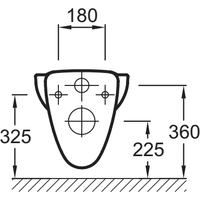 Jacob Delafon Mideo E4345G (без сиденья) Image #3