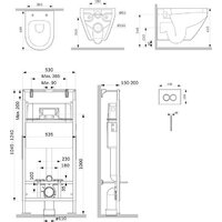 AM.PM Master Fit IS100151.701700 (с кнопкой смыва) Image #2
